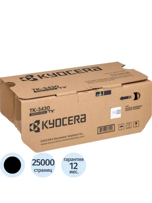 Тонер-картридж KYOCERA TK-3430 25 000 стр. для PA5500x/MA5500fx 1T0C0W0NL0