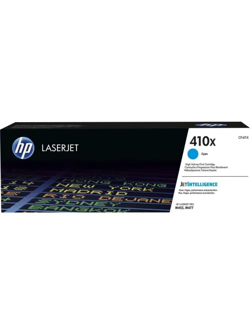 Картридж лазерный HP 410X CF411X гол. пов.емк. для CLJ M377/M452/M477