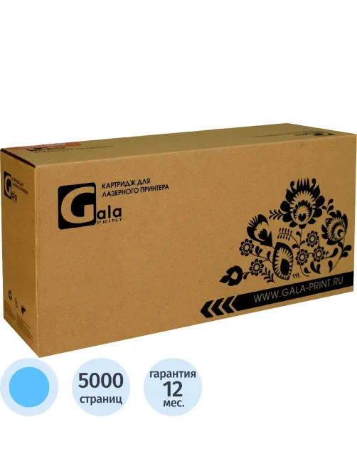 Тонер-картридж GalaPrint TK-5370C гол. для Kyocera PA3500cx/MA3500cix
