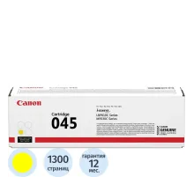 Картридж лазерный Canon 045 Y (1239C002) жел. для MF635Cx, 633Cdw, 631Cn