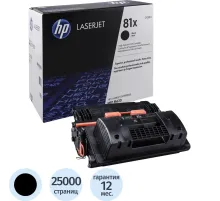 Картридж лазерный HP 81X CF281X чер. пов.емк. для LJ Pro M630