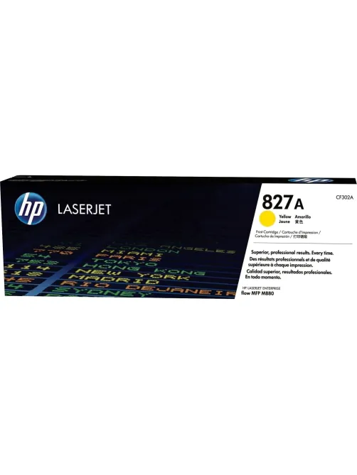 Картридж лазерный HP 827A CF302A жел. для CLJ Enterprise M880z
