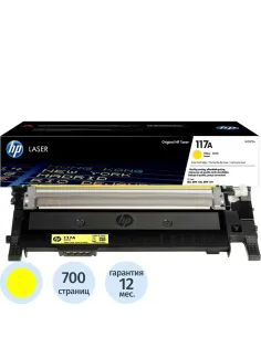 Тонер-картридж HP 117A W2072A жел. для 150/MFP 178/179