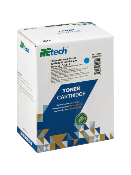 Тонер-картридж Retech 006R04369 гол. для Xerox C310/C315
