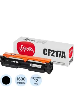 Картридж лазерный SAKURA CF217A чер. для HP LJP M102/ MFP M130
