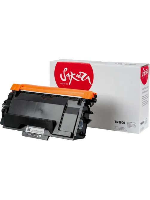 Тонер-картридж Sakura TN-3600 чер. для Brother Brother HL-L5210DN/L6915DW