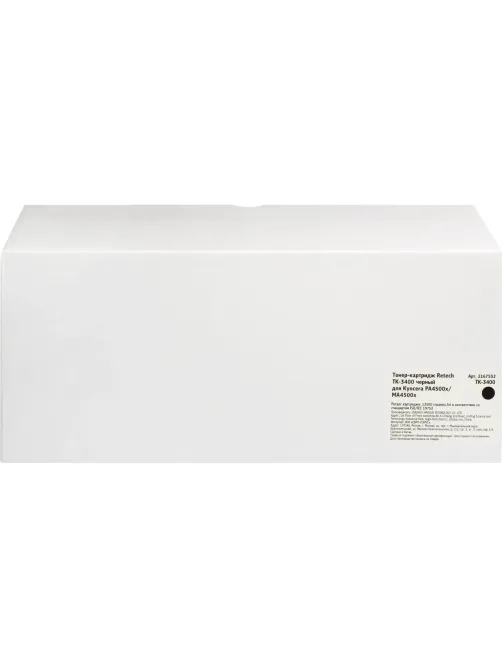 Тонер-картридж Retech TK-3400 чер. для Kyocera PA4500x/MA4500x