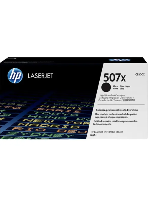 Картридж лазерный HP 507X CE400X чер. пов.емк. для CLJM525/M551/M570/M575