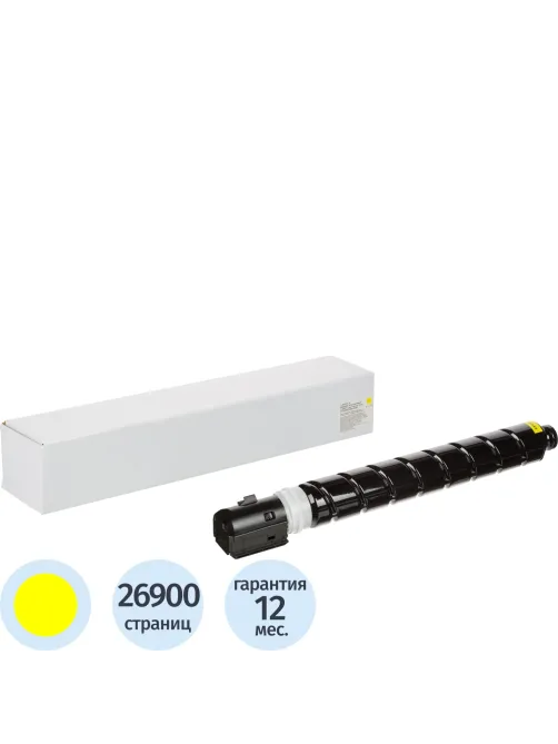 Картридж лазерный Retech C-EXV51 Y жел. для Canon iR C5535/C5540i/C5550i