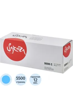 Картридж лазерный Sakura 069H C гол.пов. Емк. для Canon LBP673Cdw/MF752Cdw