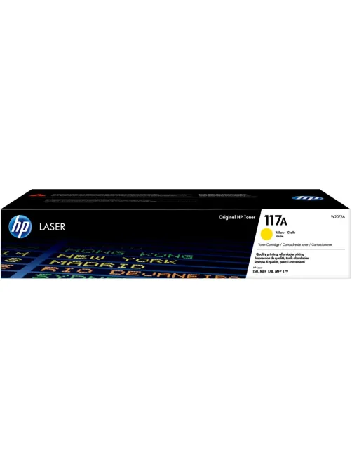 Тонер-картридж HP 117A W2072A жел. для 150/MFP 178/179