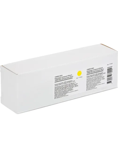Картридж лазерный Retech 106R01603 жел. для Xerox 6500N/6500DN/6505N/6505DN