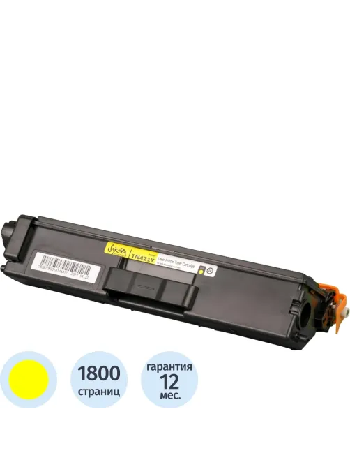 Картридж лазерный SAKURA TN-421Y жел. для Brother HL-8260DCW/DCP-8410