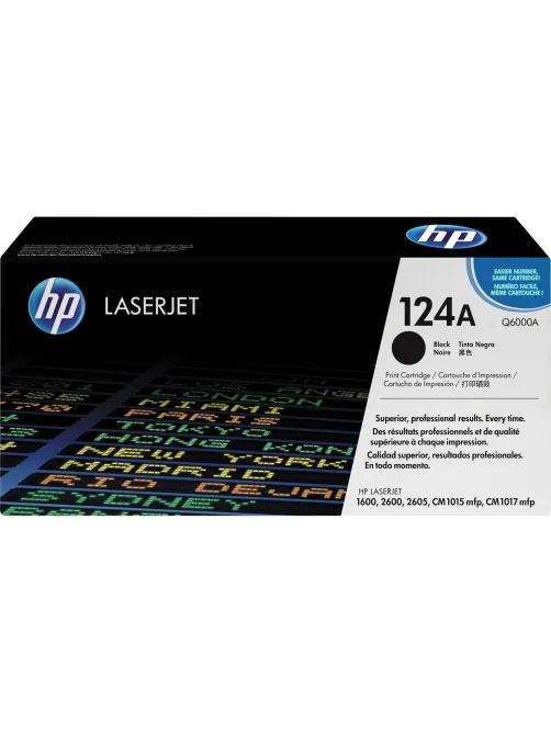 Картридж лазерный HP 124A Q6000A чер. для CLJ 1600/ 2600