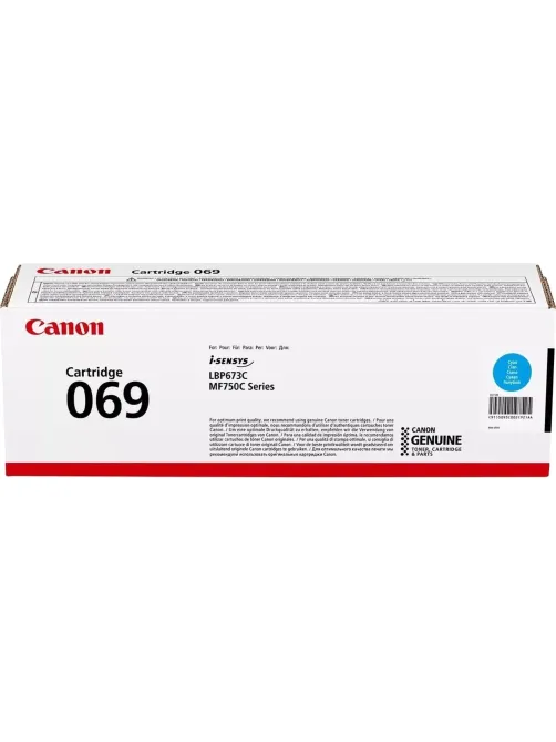 Тонер-картридж Canon CRG 069 C (5093C002)
