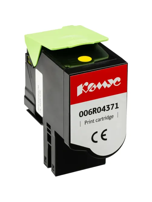 Тонер-картридж Комус 006R04371 жел. для Xerox C310/C315