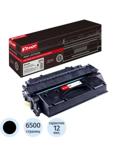Картридж лазерный Комус 05X CE505X чер. пов.емк. для HP LJ P2055