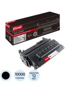 Картридж лазерный Комус CE390A чер. для HP Enterprise 600/M601/M602