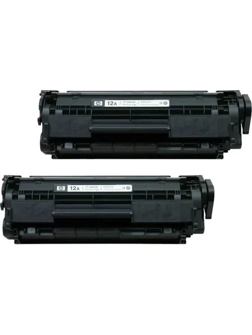Картридж лазерный HP 12A Q2612AF чер. для LJ 1010 (2шт/уп)
