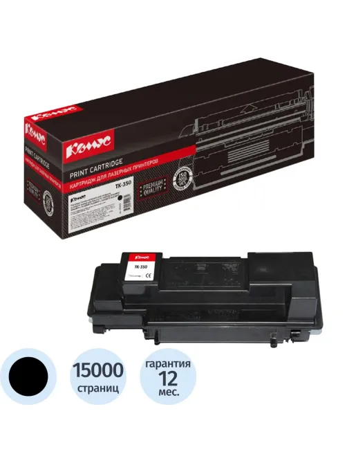 Картридж лазерный Комус TK-350 чер. для Kyocera FS-3920DN