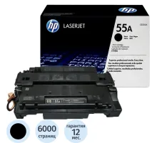 Картридж лазерный HP 55A CE255A чер. для LJ P3015d