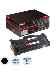 Картридж лазерный Комус 305X CE410XD чер. для HP CLJ M351 (2шт/уп)