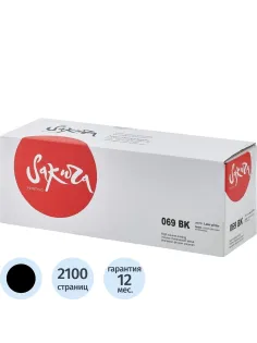 Картридж лазерный Sakura 069BK чер. для Canon LBP673Cdw/MF752Cdw/MF754Cdw