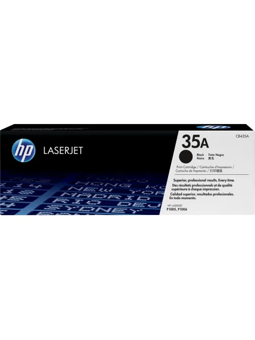 Картридж лазерный HP 35A CB435A чер. для LJ P1005/1006
