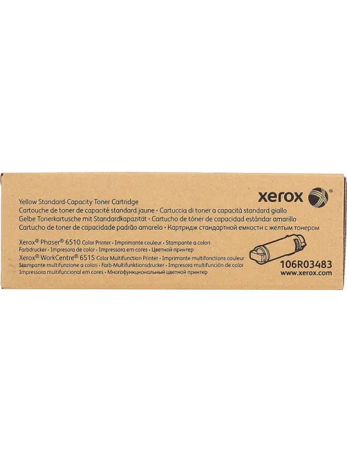 Тонер-картридж Xerox 106R03483 жел. для Phaser 6510 / WC 6515