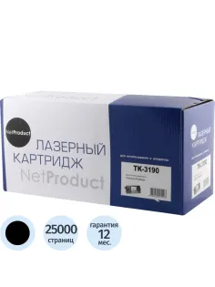 Тонер-картридж NetProduct (N-TK-3190) для Kyocera P3055dn/P3060dn, 25K, с/ч