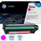 Картридж лазерный HP 504A CE253A пурп. для LJ CP3525/CM3530