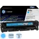 Картридж лазерный HP 305A CE411A гол. для CLJ M351/M451/M375