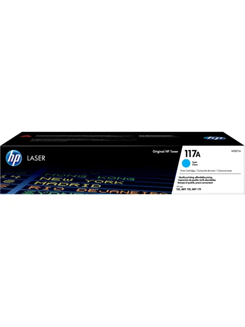 Тонер-картридж HP 117A W2071A гол. для 150/MFP 178/179