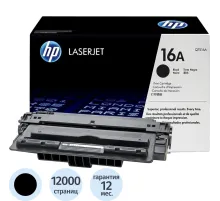 Картридж лазерный HP 16A Q7516A чер. для LJ 5200