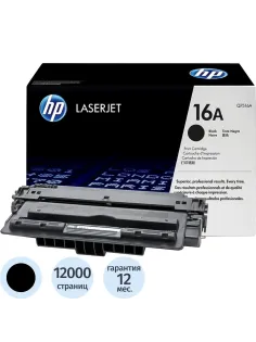 Картридж лазерный HP 16A Q7516A чер. для LJ 5200