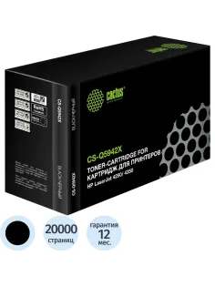 Картридж лазерный Cactus CS-Q5942X чер. для НР LaserJet4250/4350
