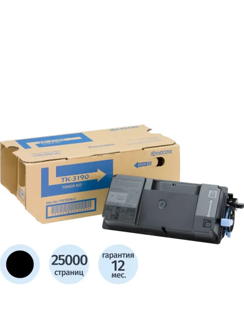 Картридж лазерный Kyocera TK-3190 чер. для P3055/P3060dn
