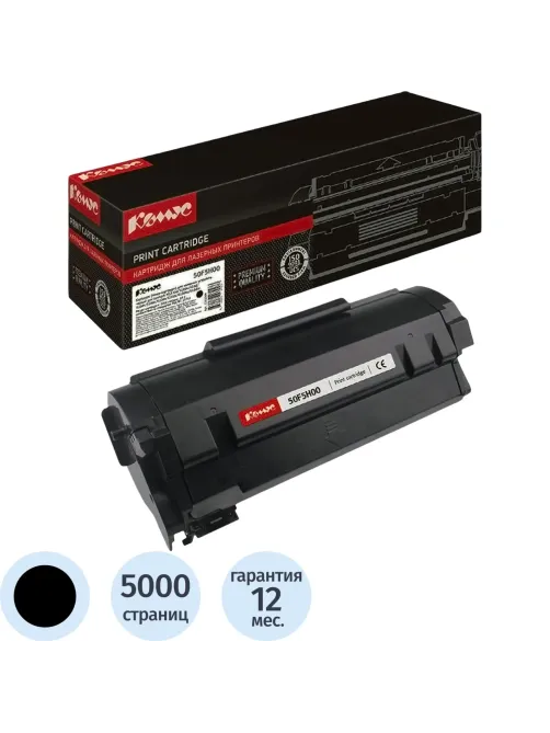 Тонер-картридж КОМУС 50F5H00 чер. для Lexmark   MS310/410/510