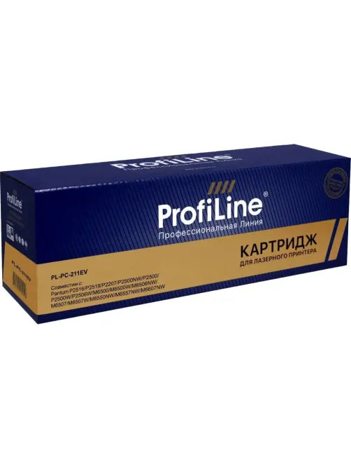 Тонер-картридж Profiline PC-211EV чер. для Pantum P2200/P2500/M6500/M6600