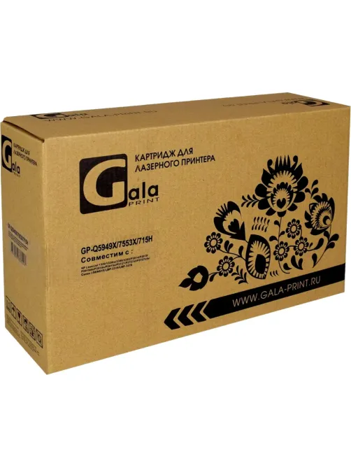 Картридж лазерный универсальный  GalaPrint Q5949X/Q7553X чер. пов.емк