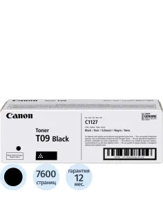 Тонер-картридж Canon Toner 09 Bk 3020C006 черный  для I-Sensys X C1127i