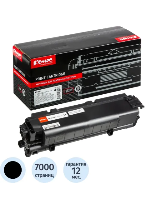 Тонер-картридж Комус TK-5370K чер. для Kyocera PA3500cx/MA3500cix
