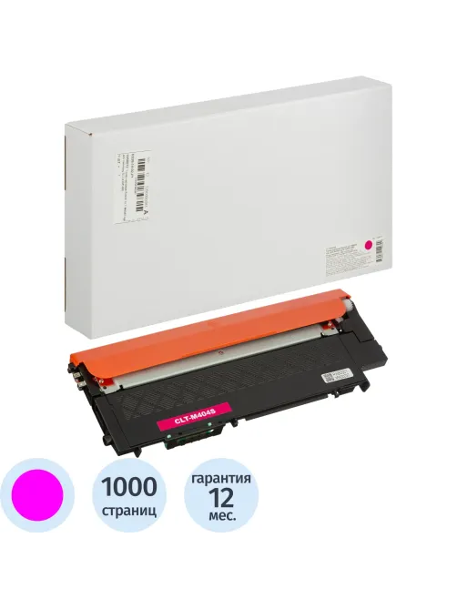 Тонер-картридж Retech CLT-M404S пур. для Samsung SL-C430/C480