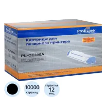 Картридж лазерный Profiline CE390A чер. для HP LJ 600/M601/M602