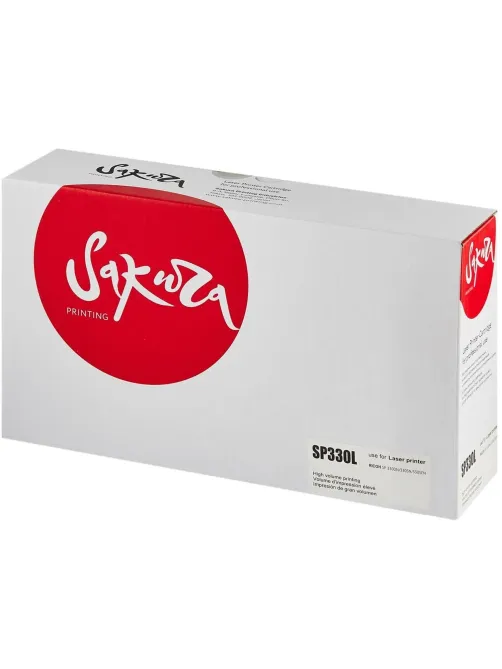 Картридж лазерный SAKURA SP330L чер. для Ricoh