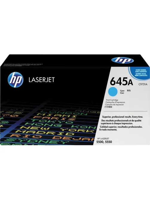 Картридж лазерный HP 645A C9731A гол. для CLJ 5500/5550