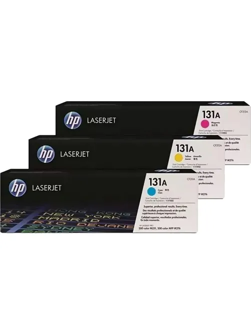 Картридж лазерный HP 131A U0SL1AM CMY для LJ Pro 200 (3шт/уп)
