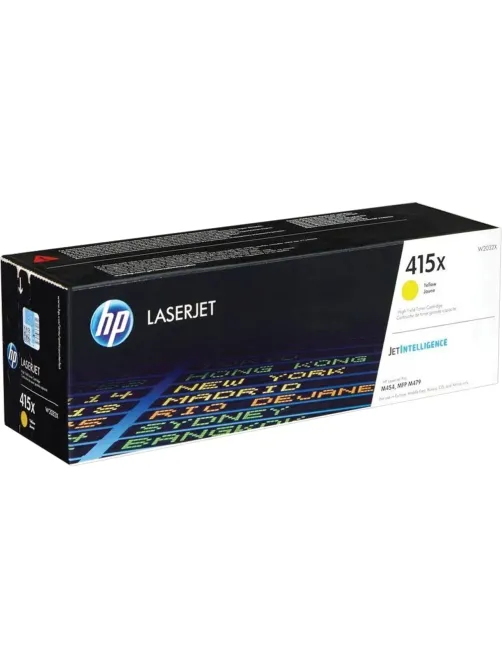 Тонер-картридж HP 415X W2032X жел. пов. емк. для HP LJ M454/MFP M479