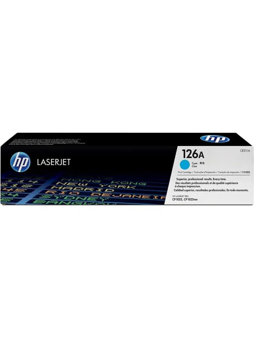 Картридж лазерный HP 126A CE311A гол. для LJ CP1025