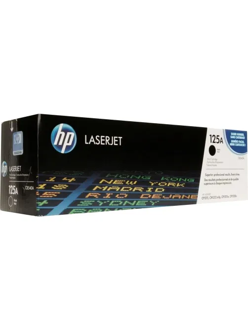 Картридж лазерный HP 125A CB540A чер. для LJ CP1215/1515